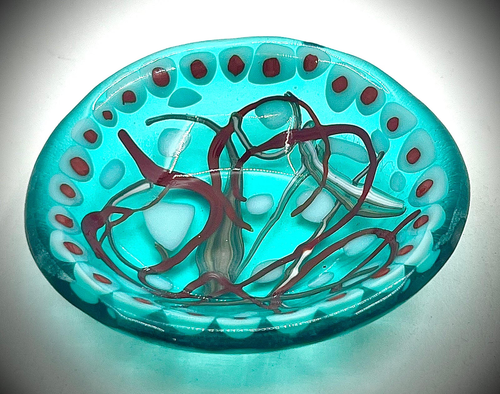 Small Teal Dish