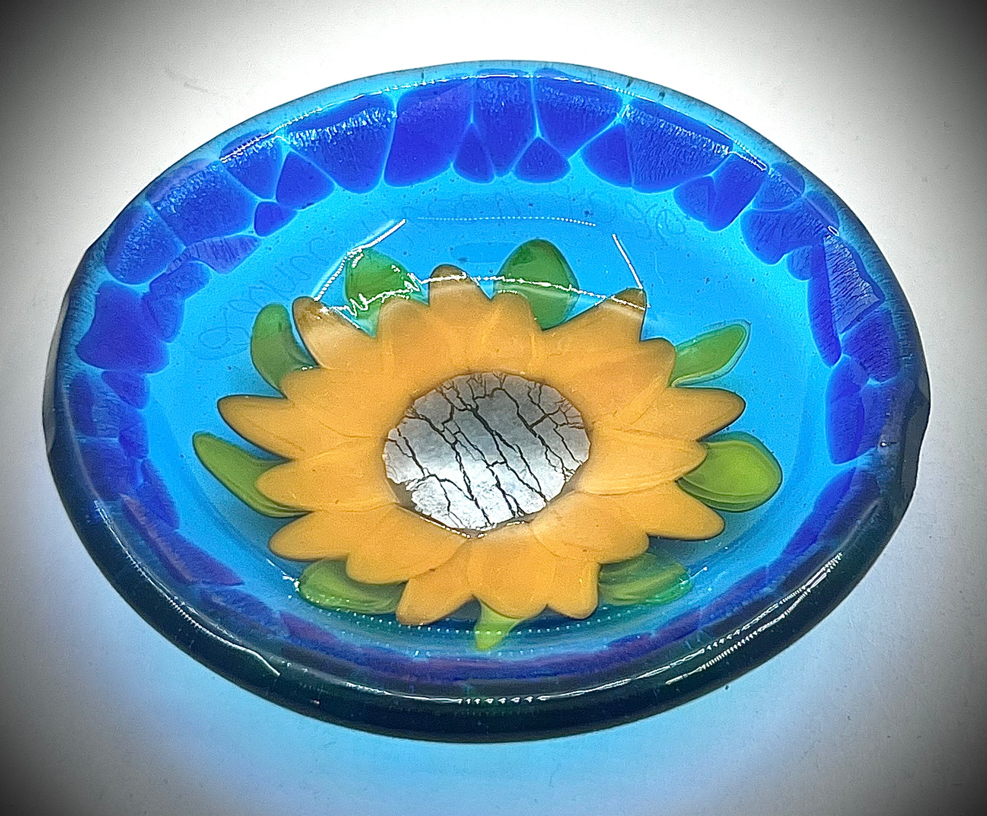 Small Yellow Flower Dish
