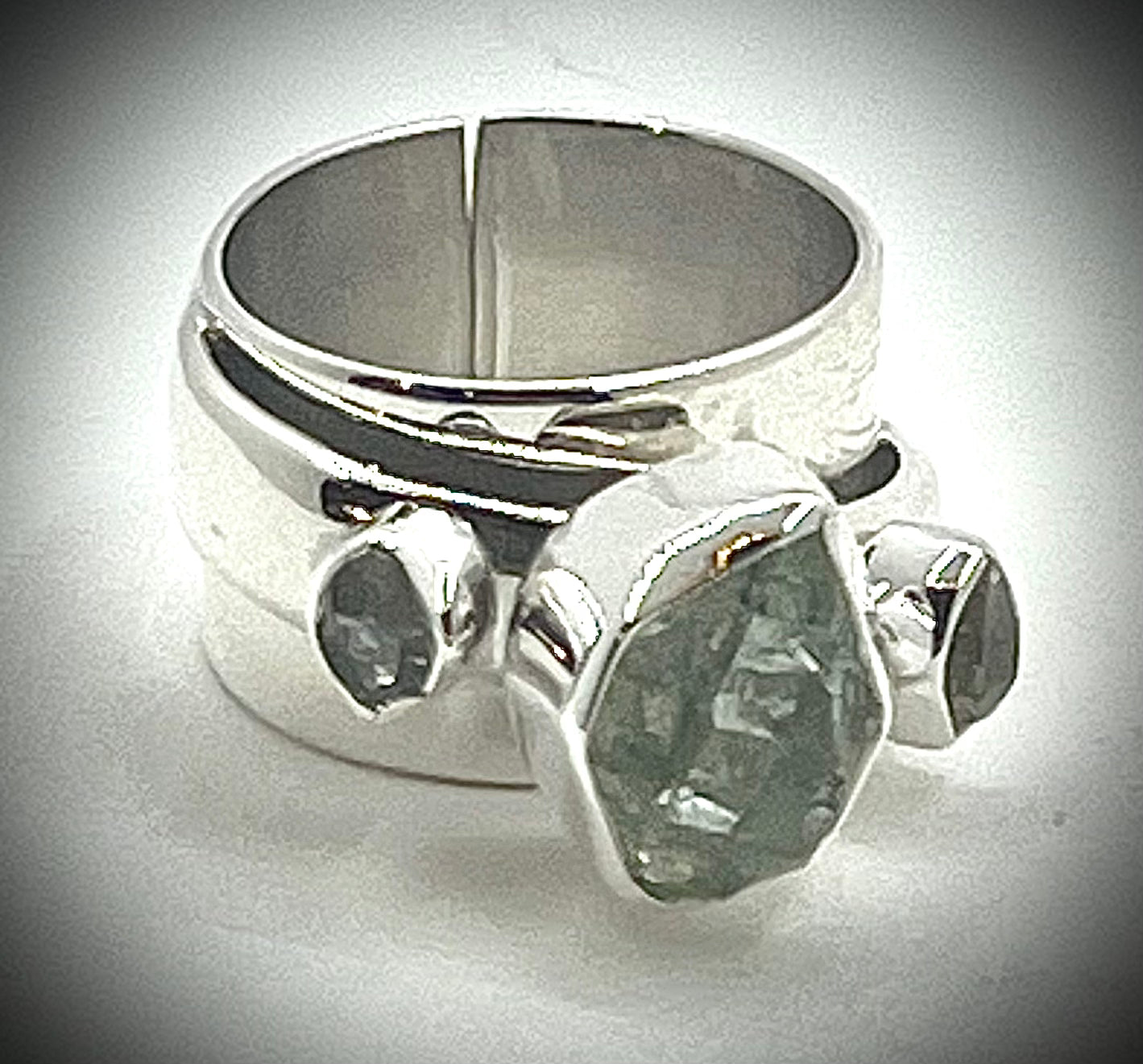 Statement Herkimer Diamond Ring