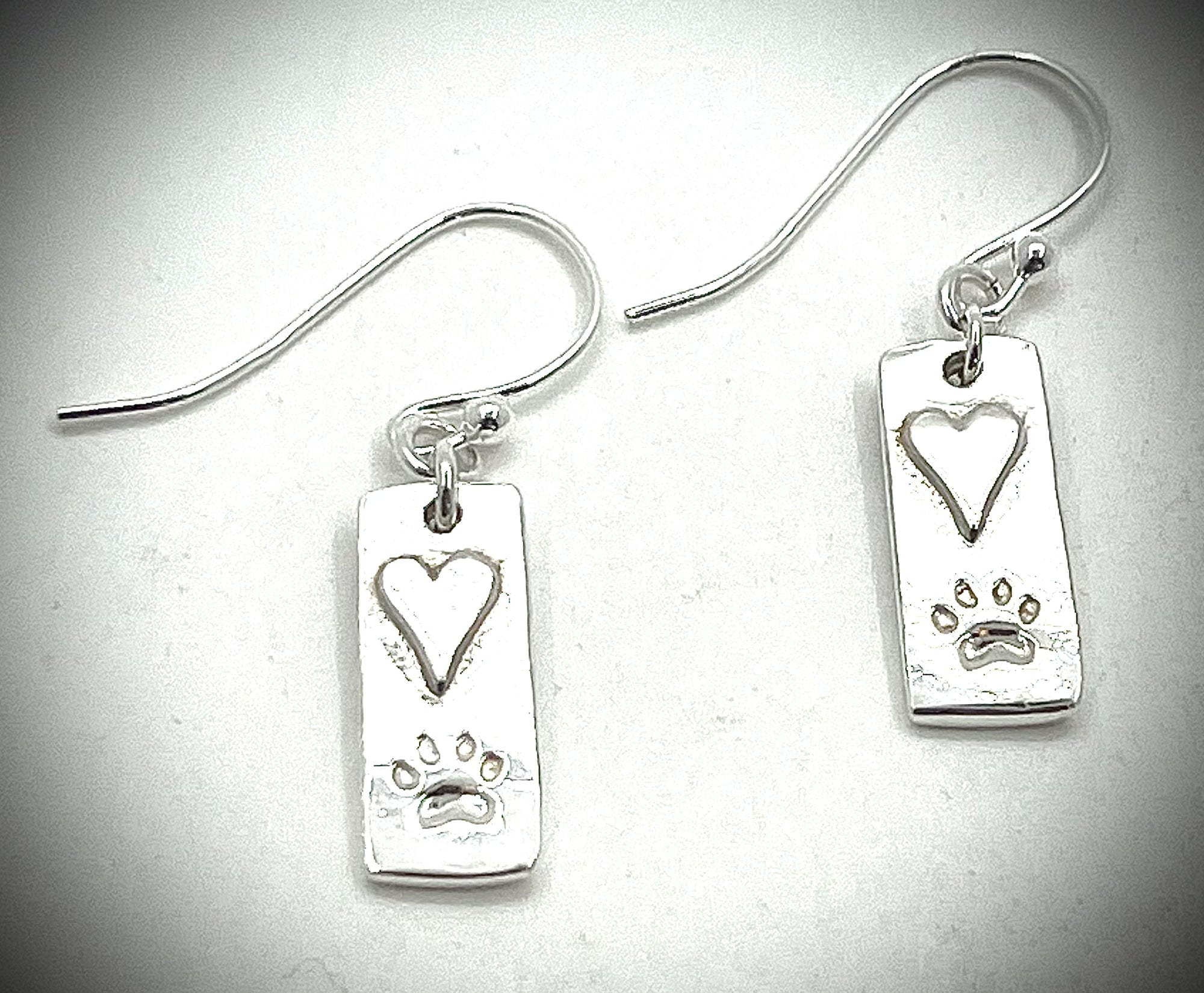 Heart and Paw Earrings