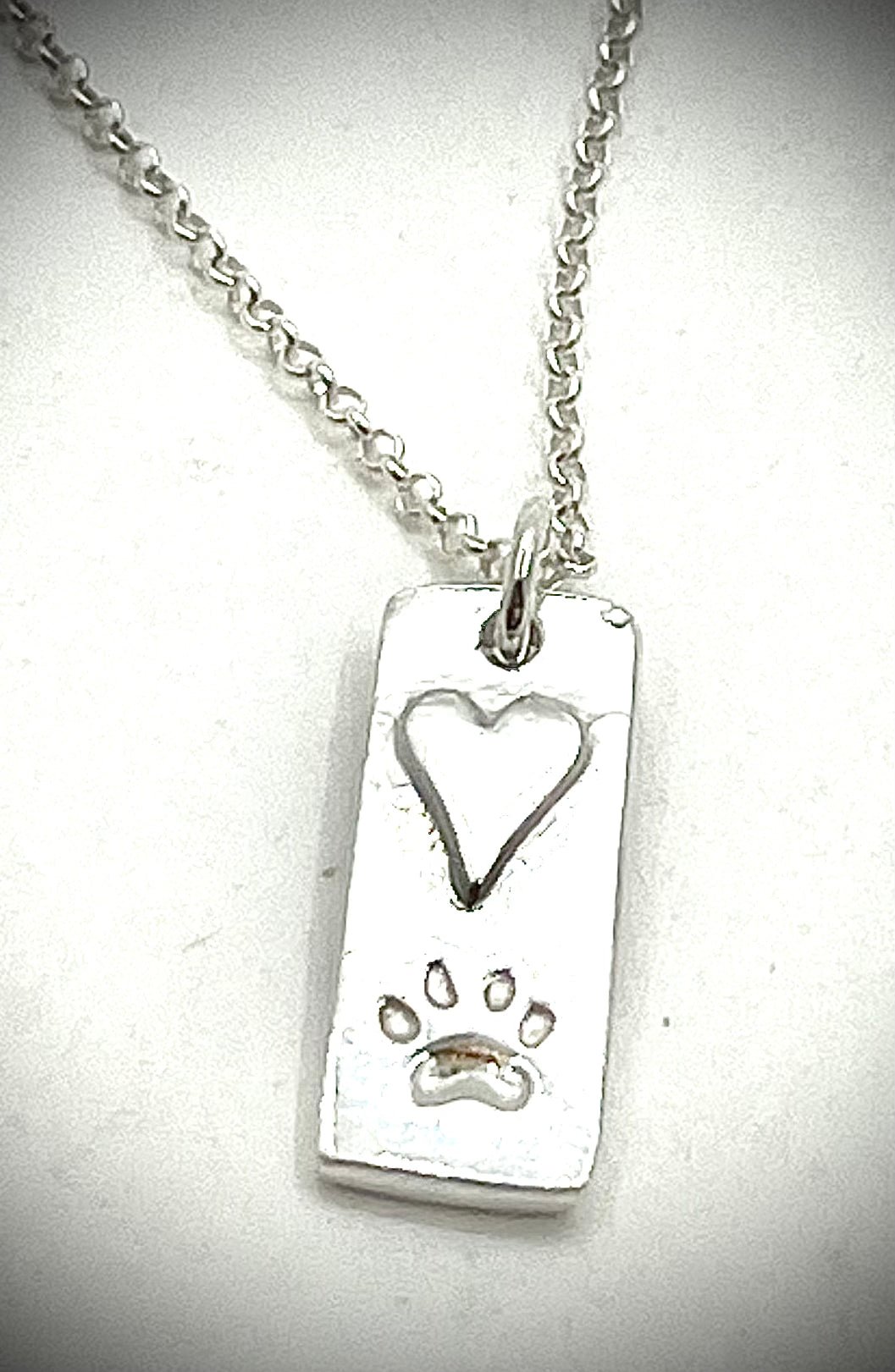 Heart and Paw Necklace