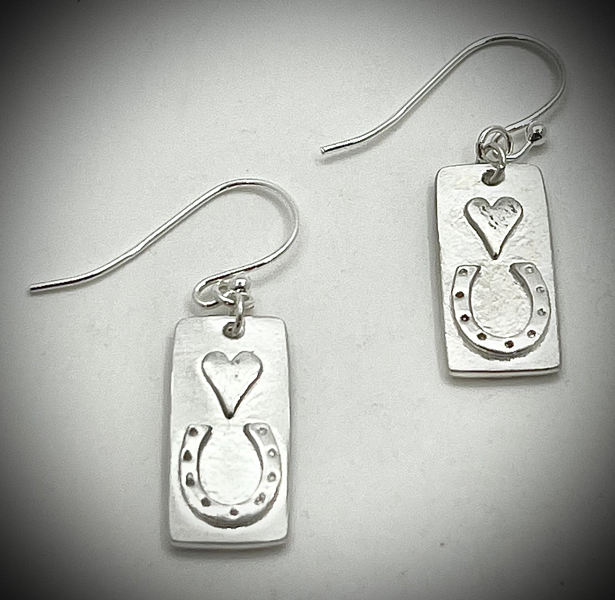 Heart and Hoof Earrings