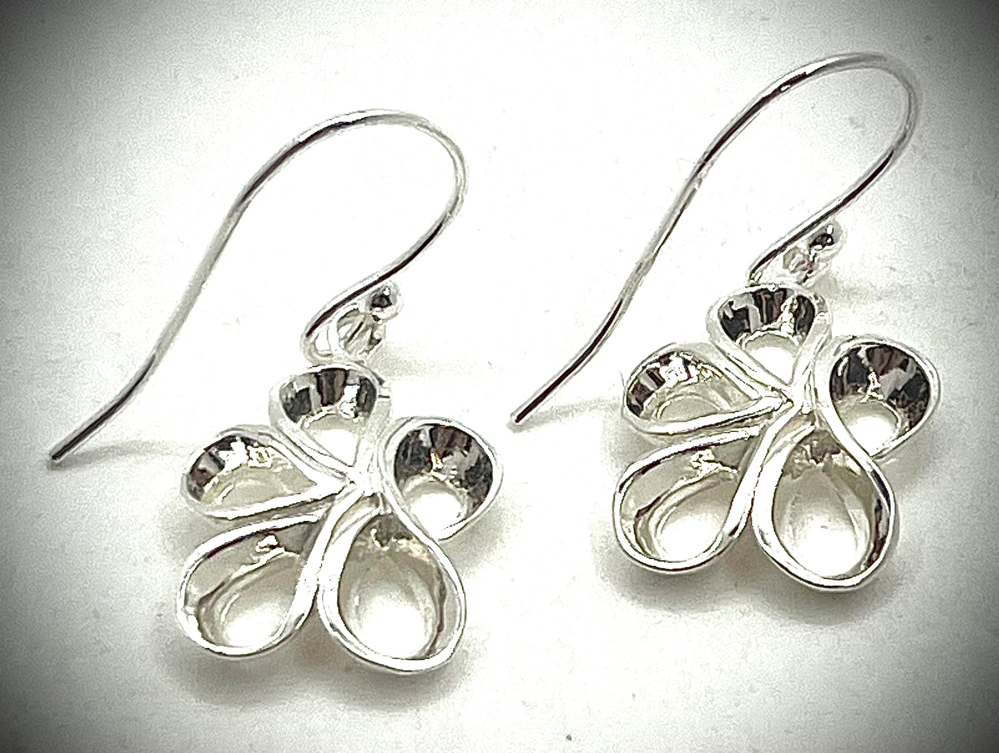 Silver Gaudi Earrings