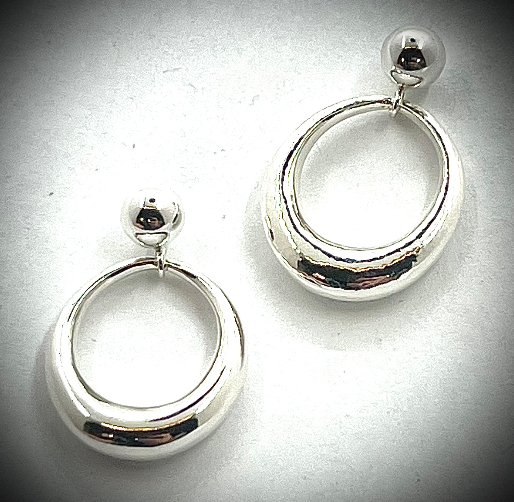 Circle of Life Earrings on Post