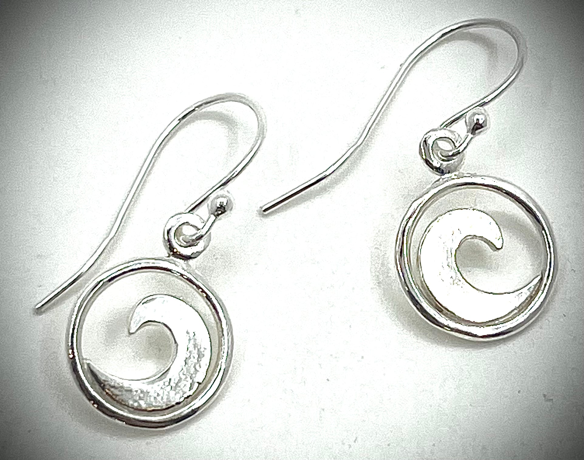 Small Wave Earrings