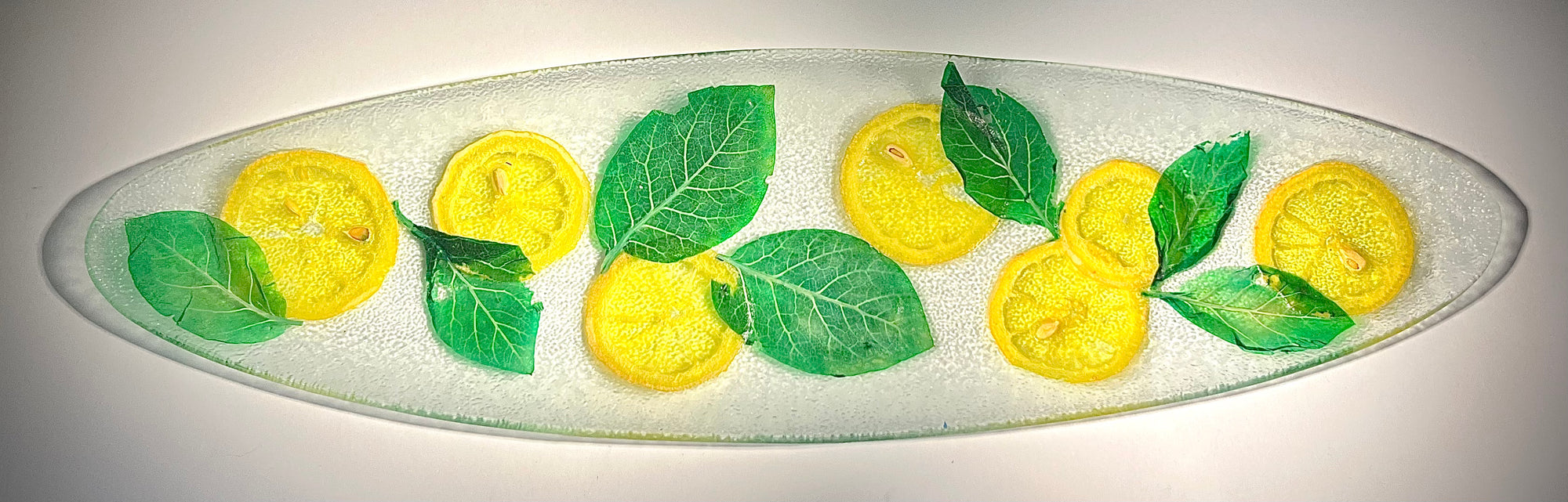 Glass Oval Platter