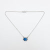 Aqua Kyanite Necklace