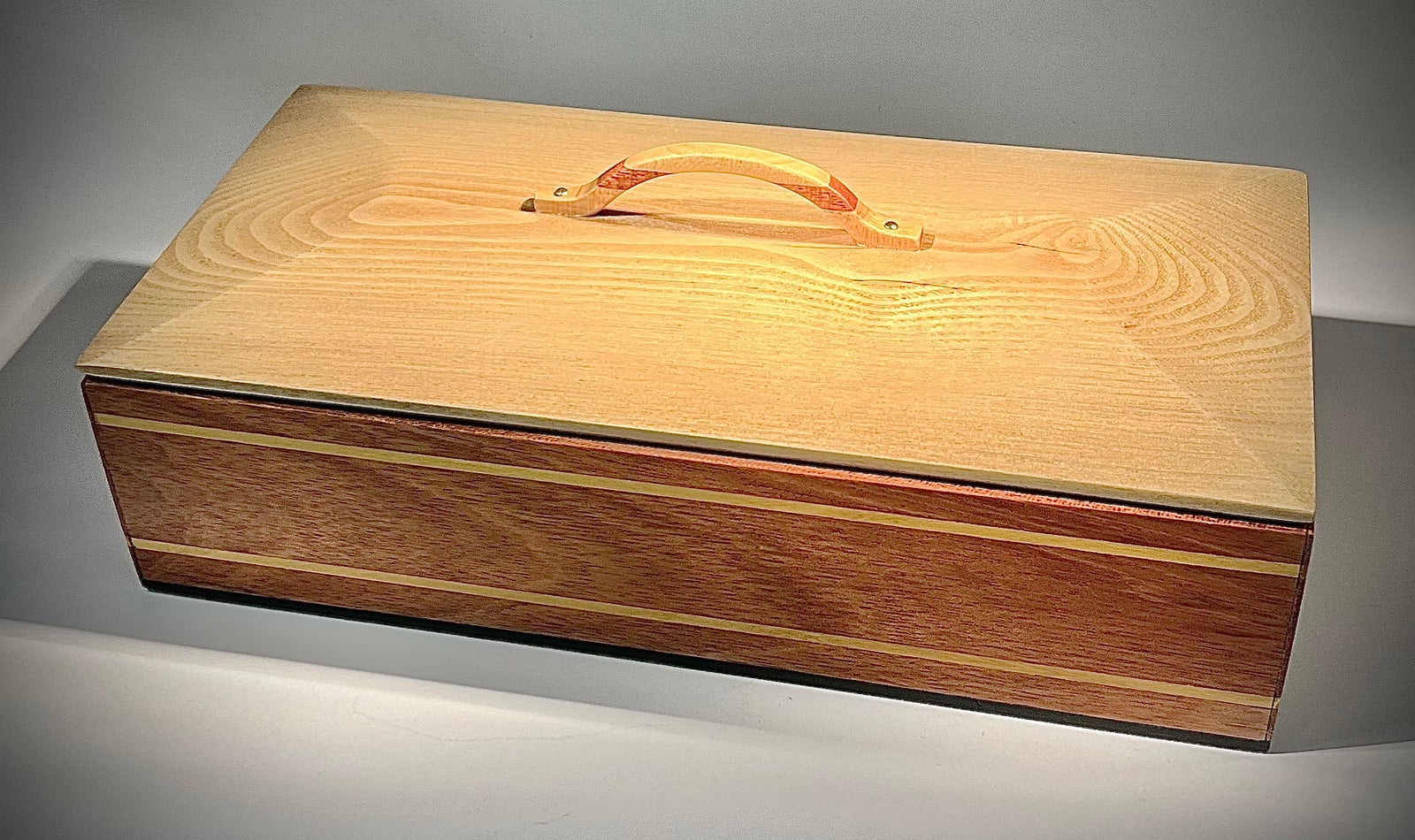 Mixed Wood Remote Box