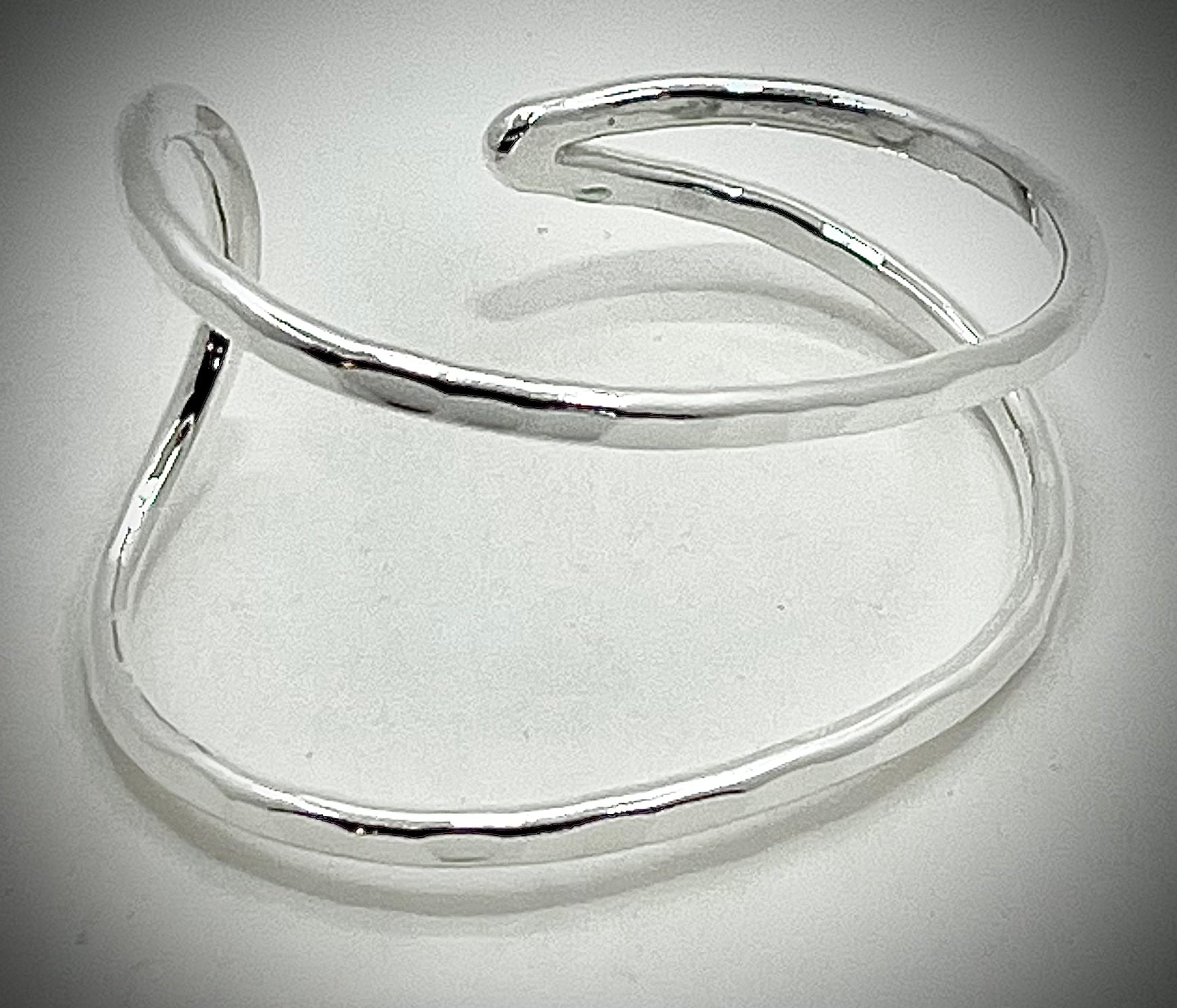 Silver Looped End Cuff