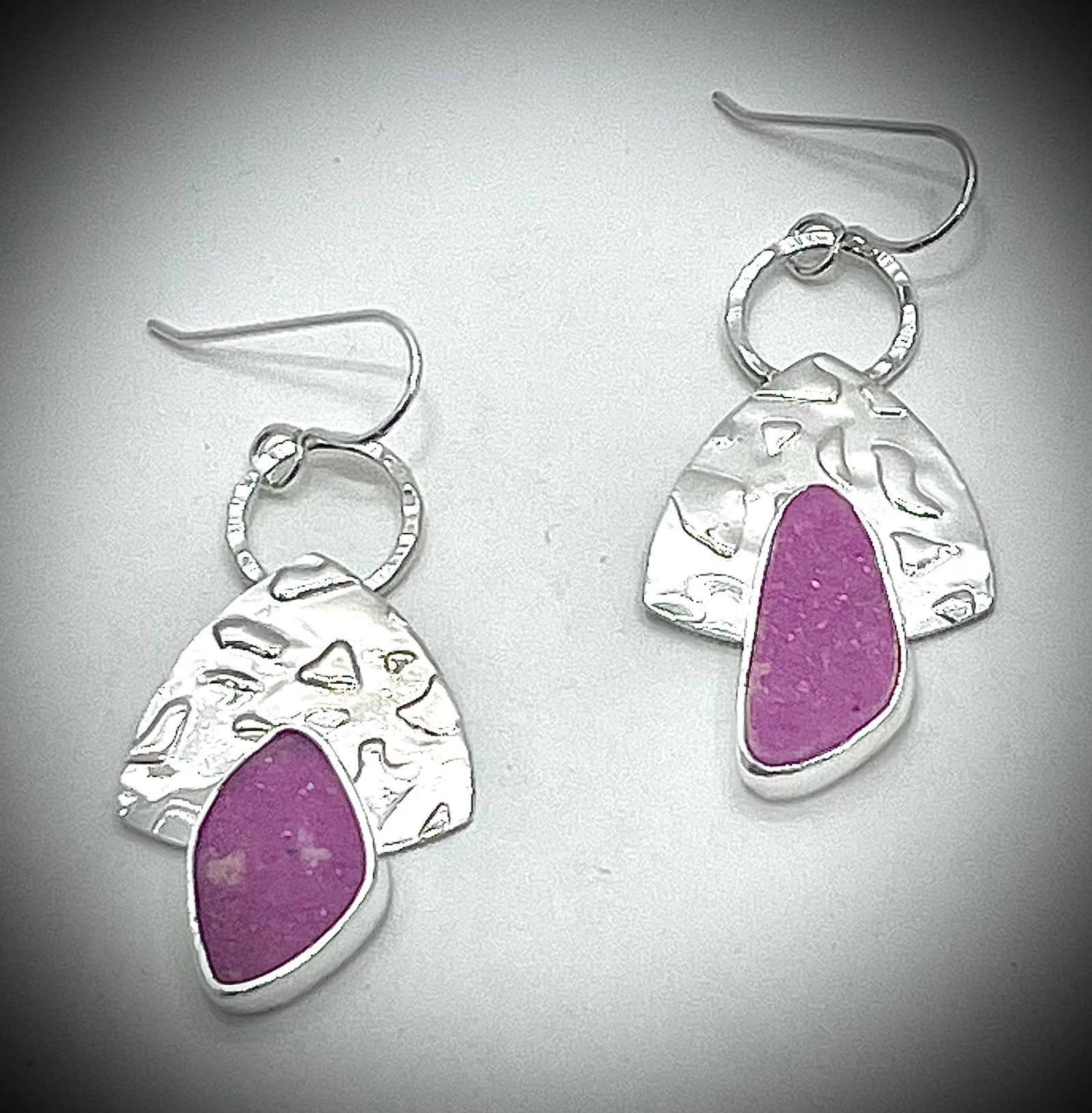 ONE OF A KIND: Simply Earrings with Druzy Cobalto