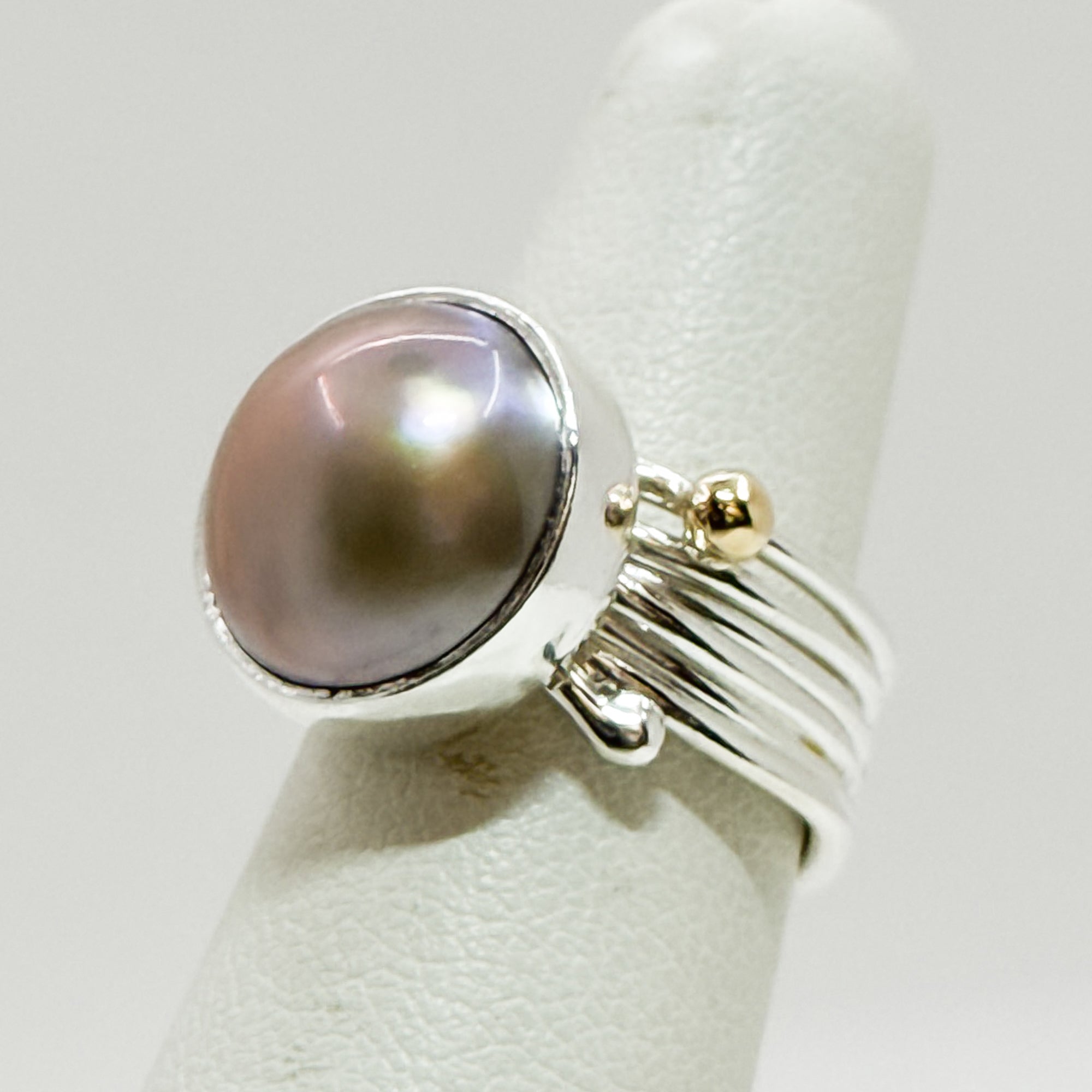 Lavender Rose Mabe pearl Random Theory band