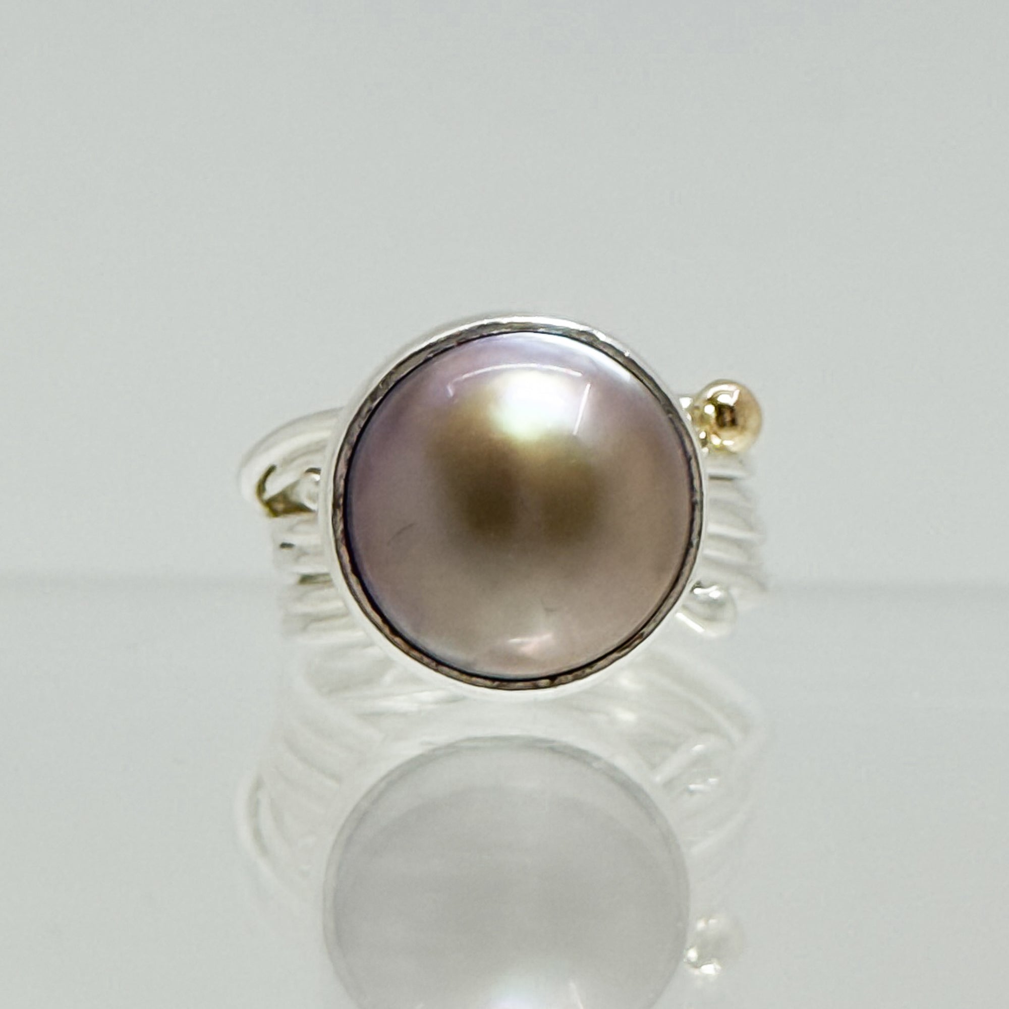 Lavender Rose Mabe pearl Random Theory band