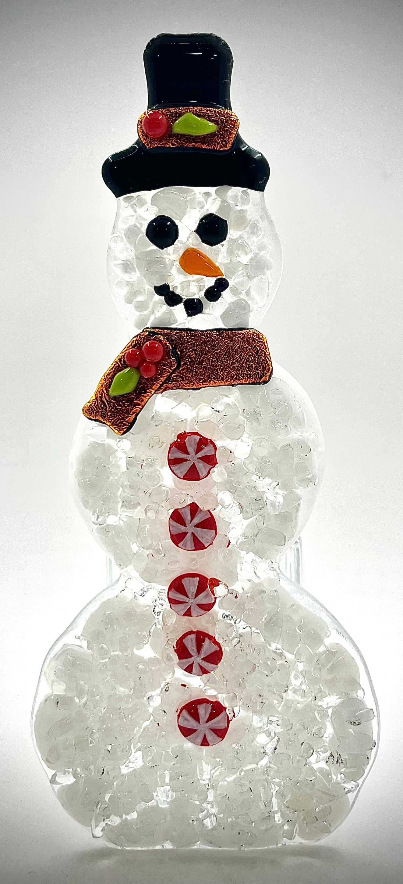Snow People Candle Holders