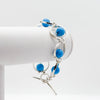 Not Naught round Turquoise bracelet