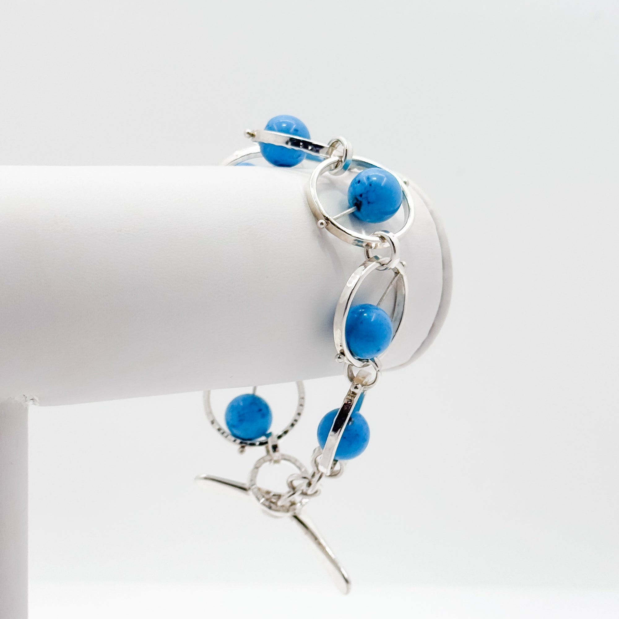 Not Naught round Turquoise bracelet