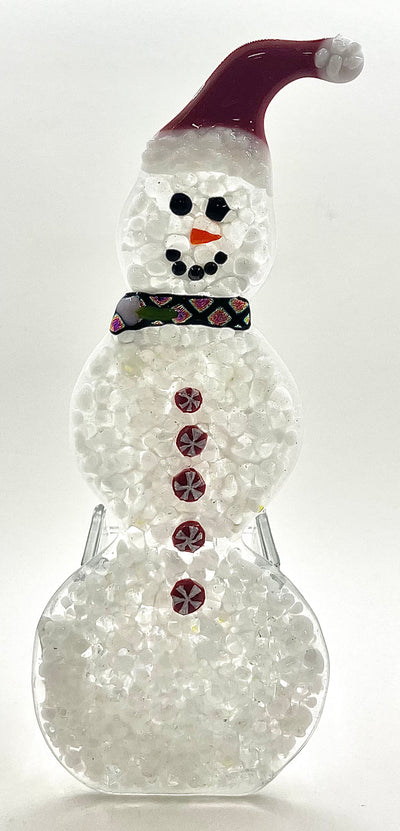 Snow People Candle Holders
