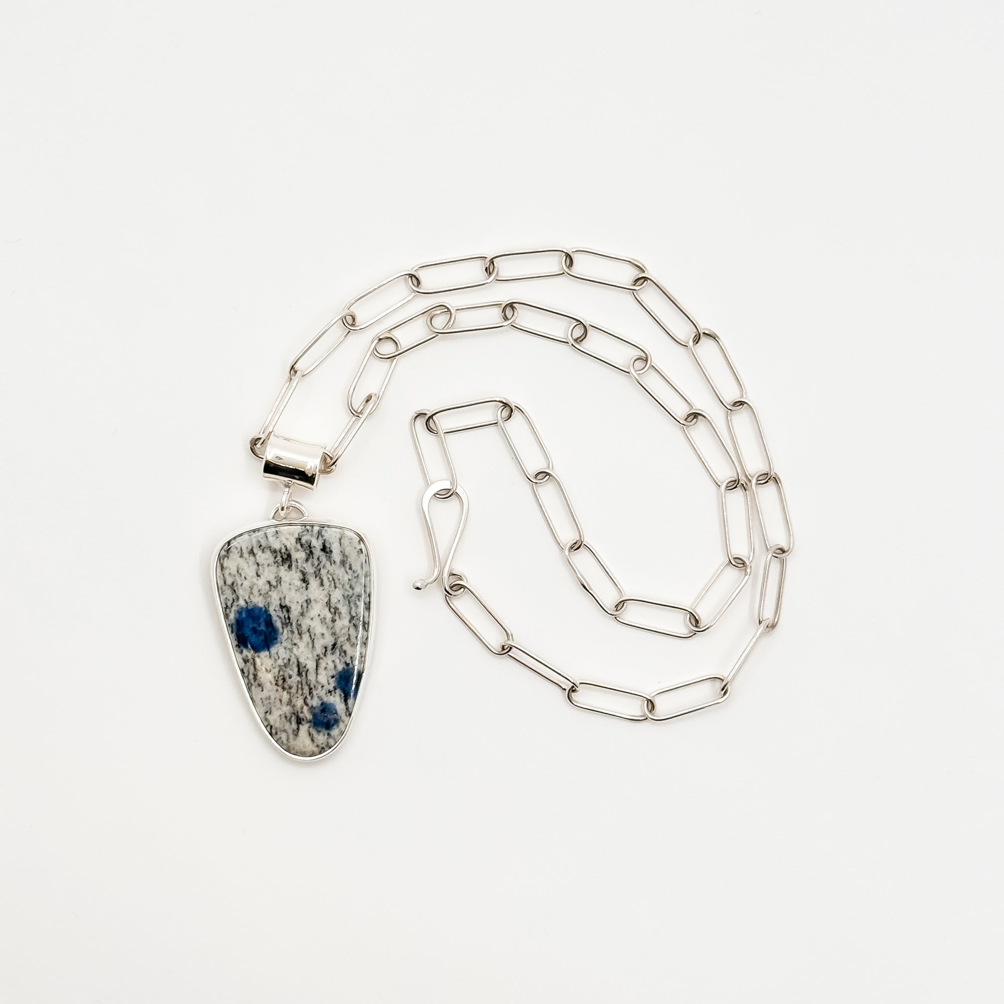 Azurite Granite Necklace