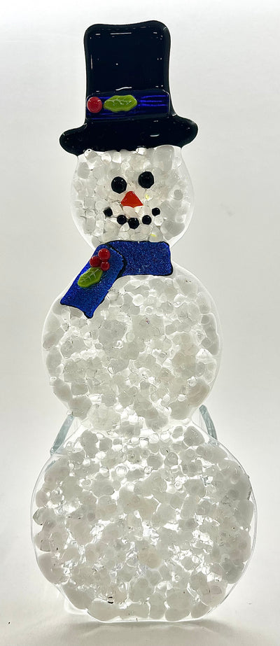 Snow People Candle Holders