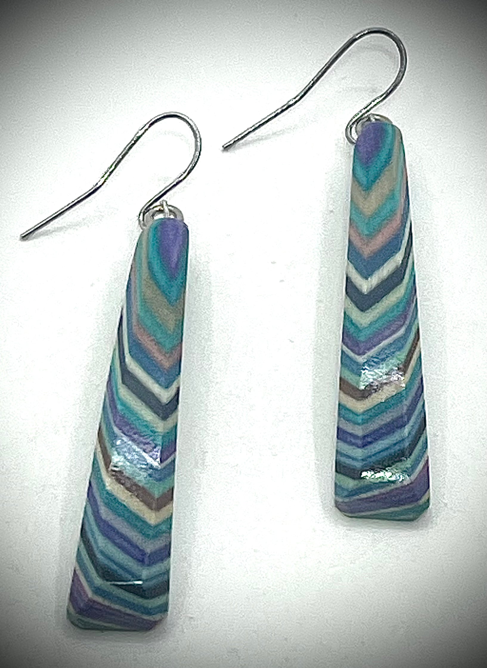 Long Triangle Earrings