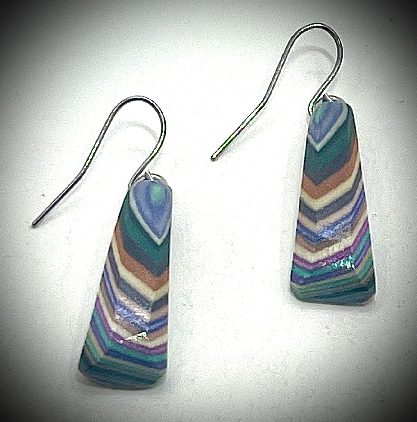 Short Triangle Earrings