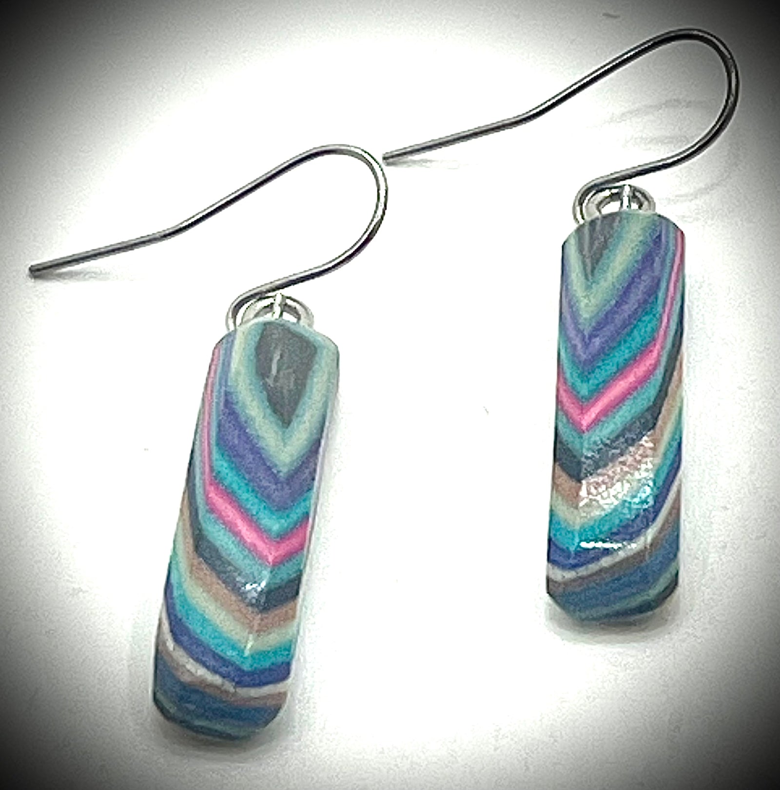 Short Rectangle Earrings