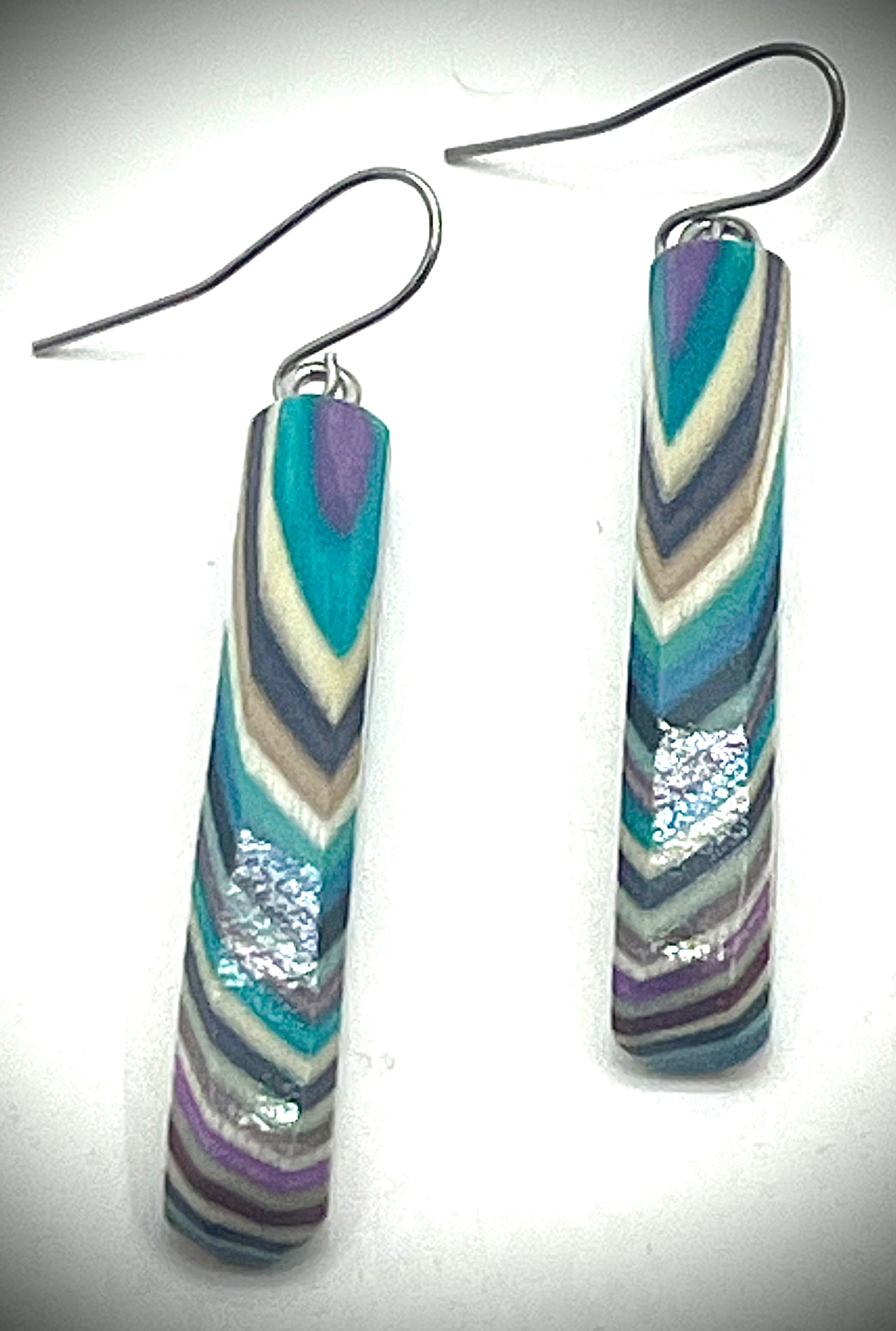 Long Rectangle Earrings