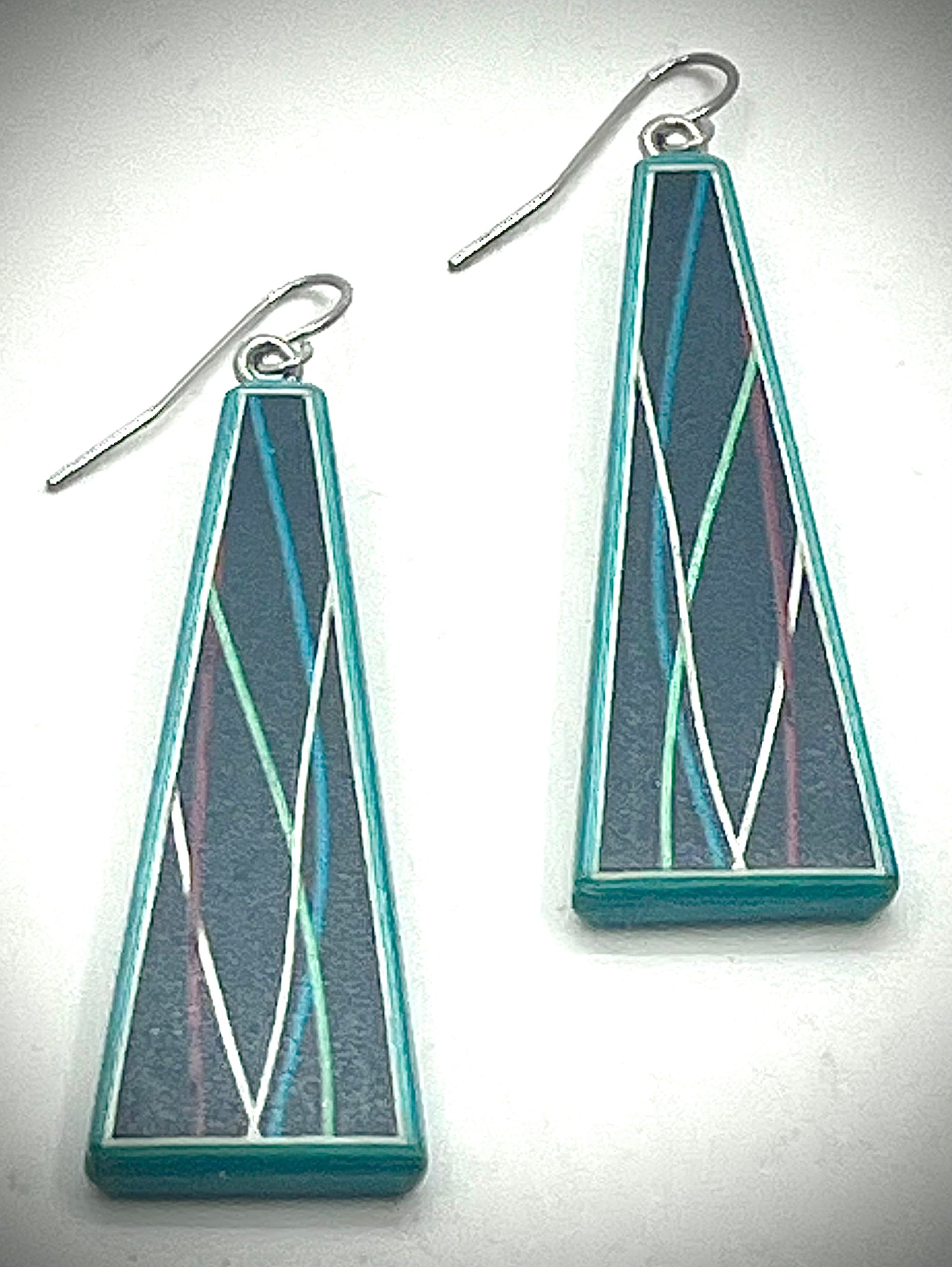 Wood Arc Earrings