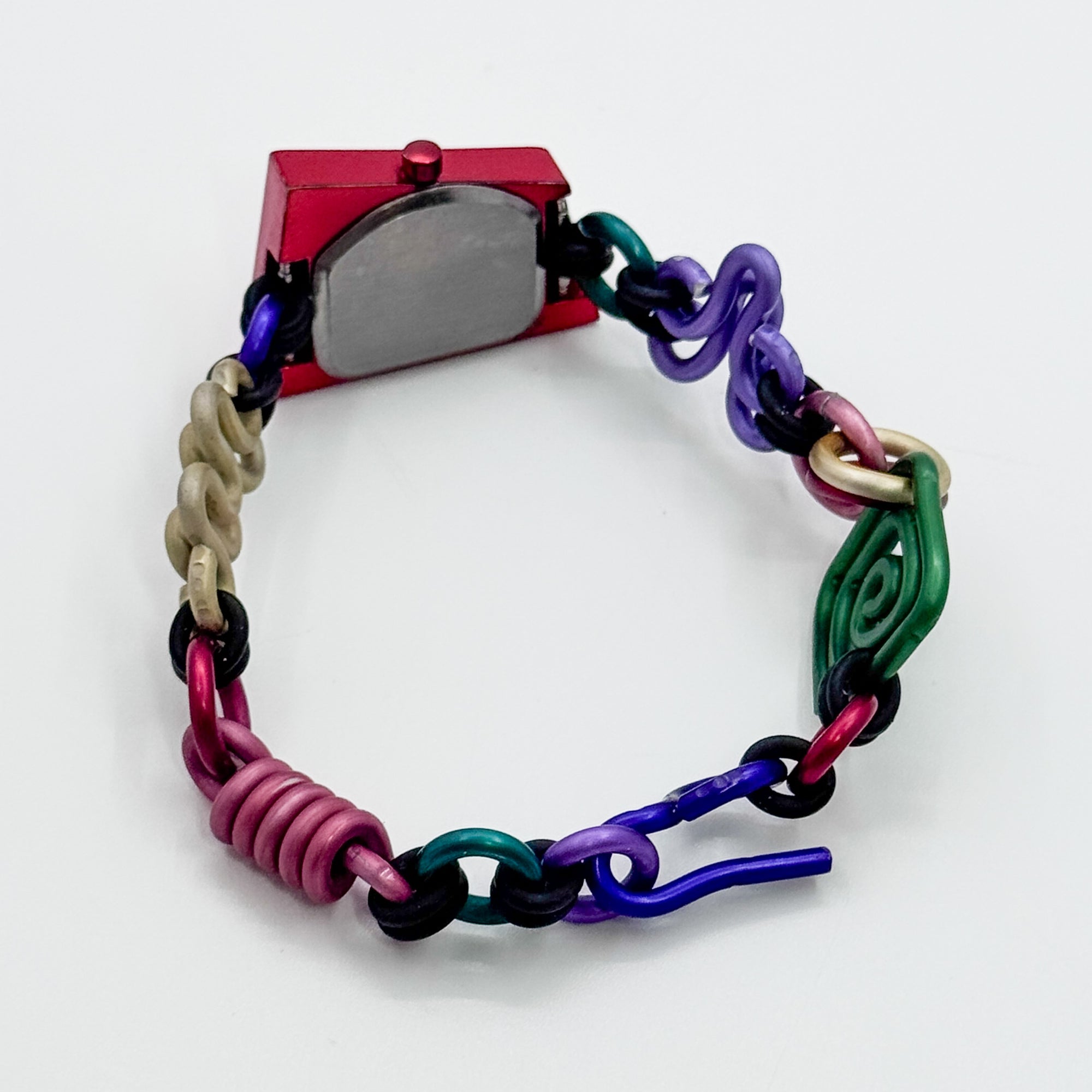 WT3 Rectangle watch face on aluminum band