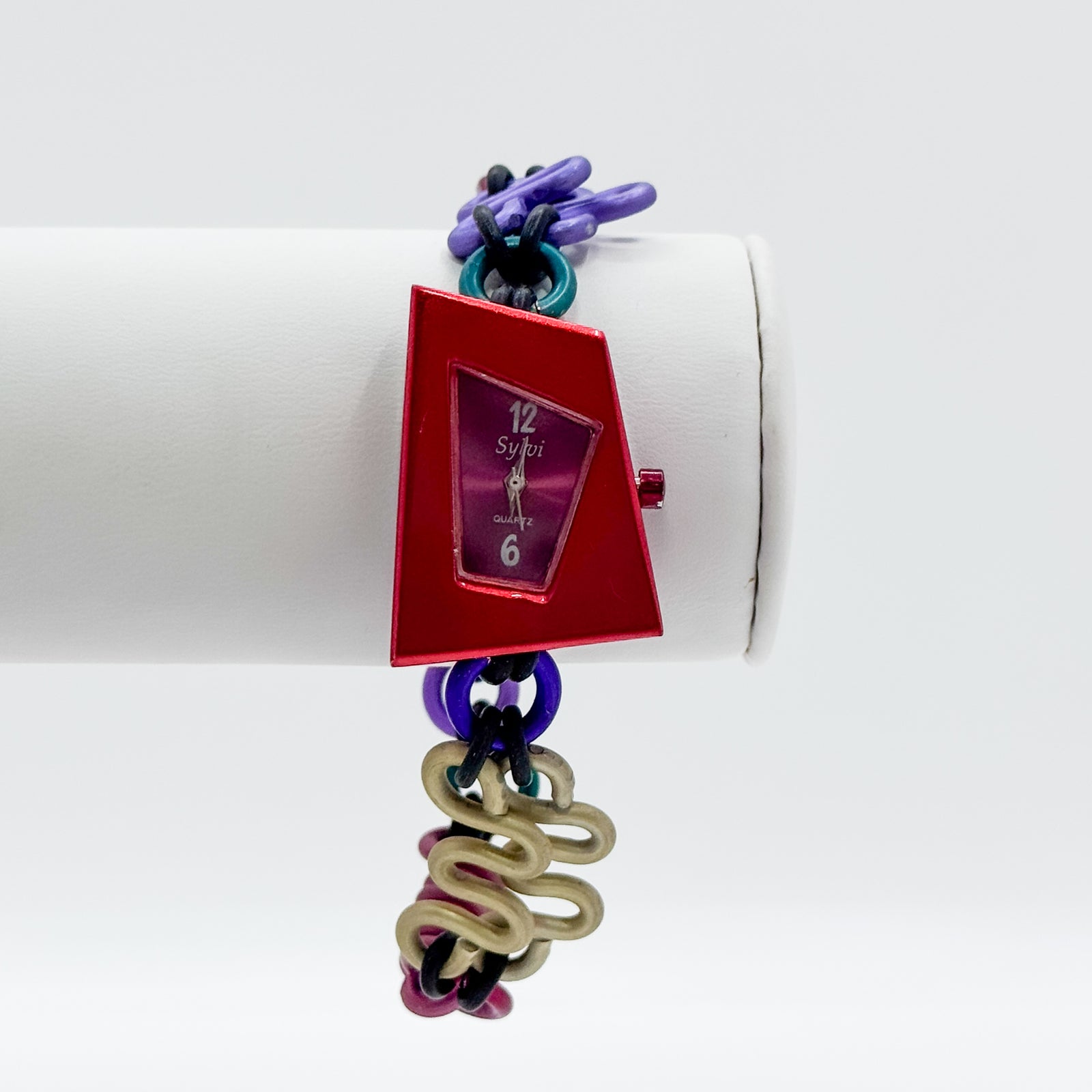 WT3 Rectangle watch face on aluminum band