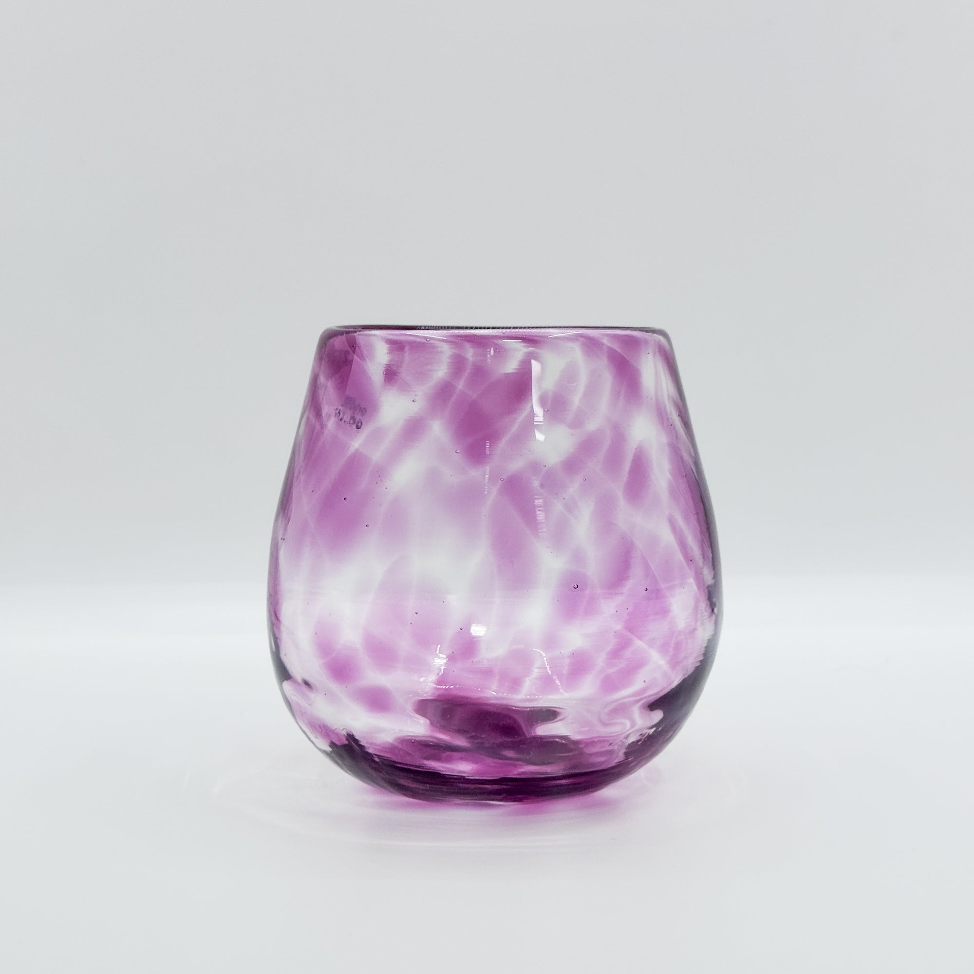 Stemless Wine Glass in heliotrope