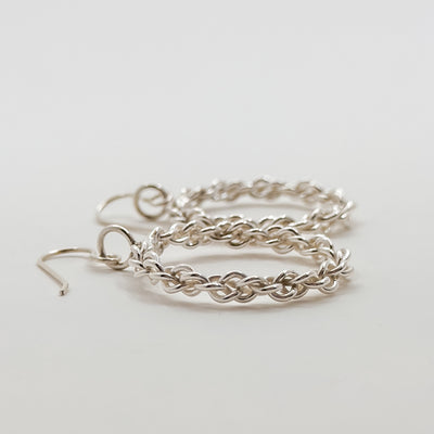 Twist R/L earrings