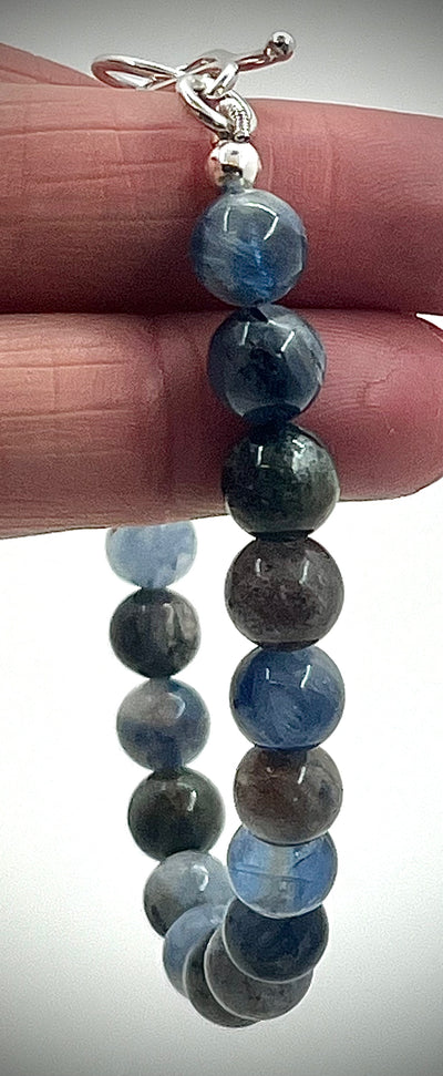 Labradorite Bead Bracelet