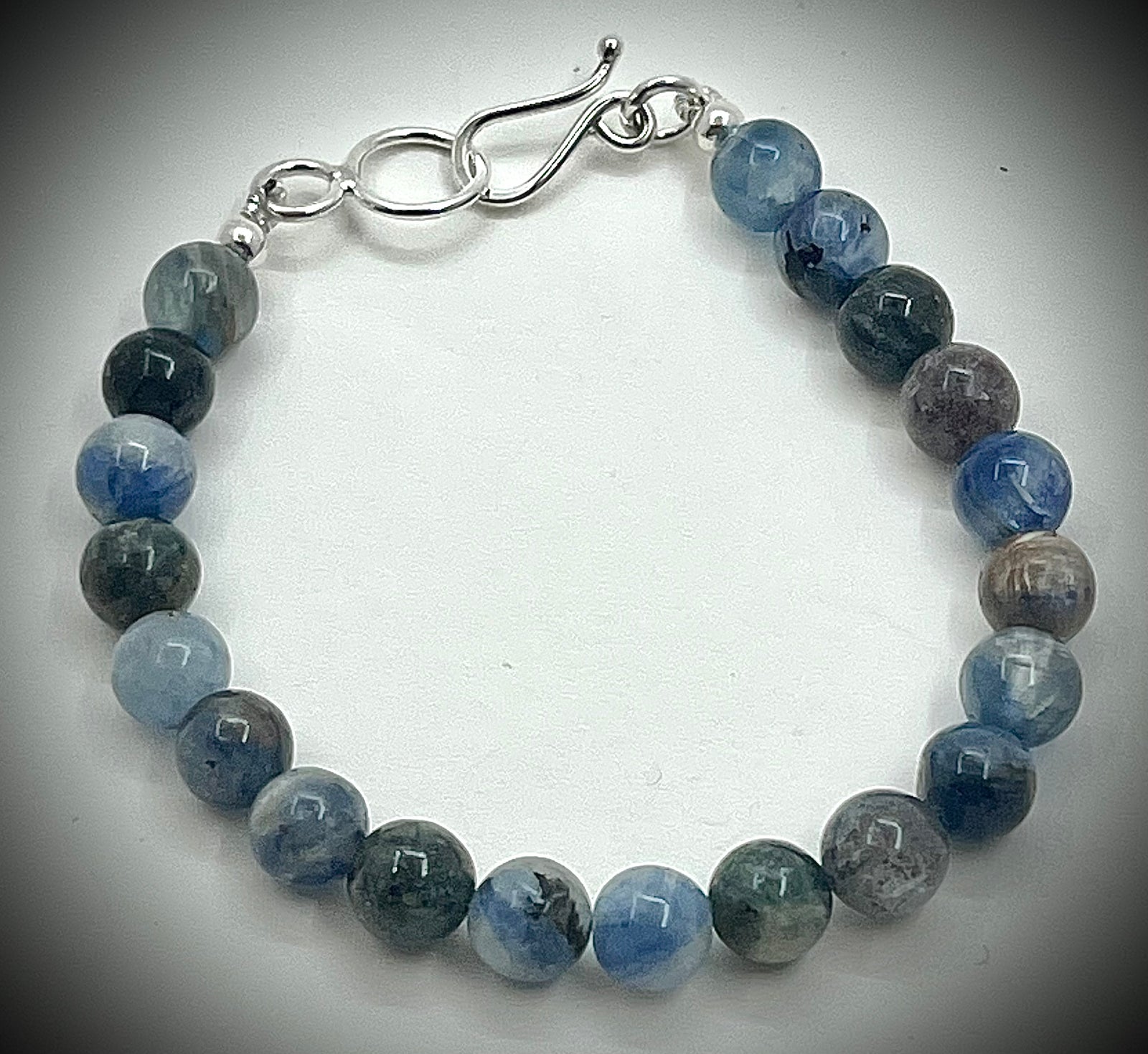 Labradorite Bead Bracelet