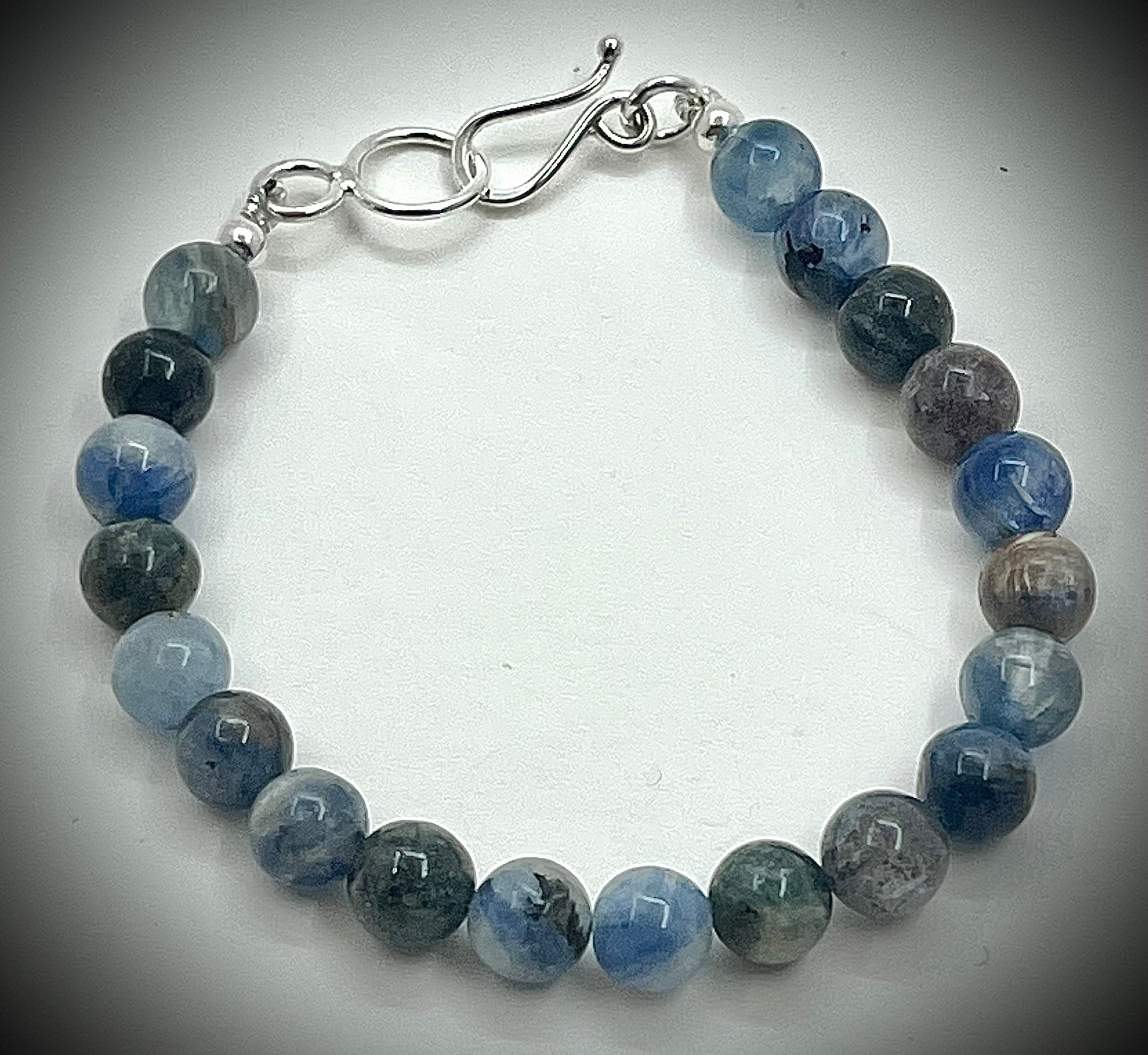 Labradorite Bead Bracelet