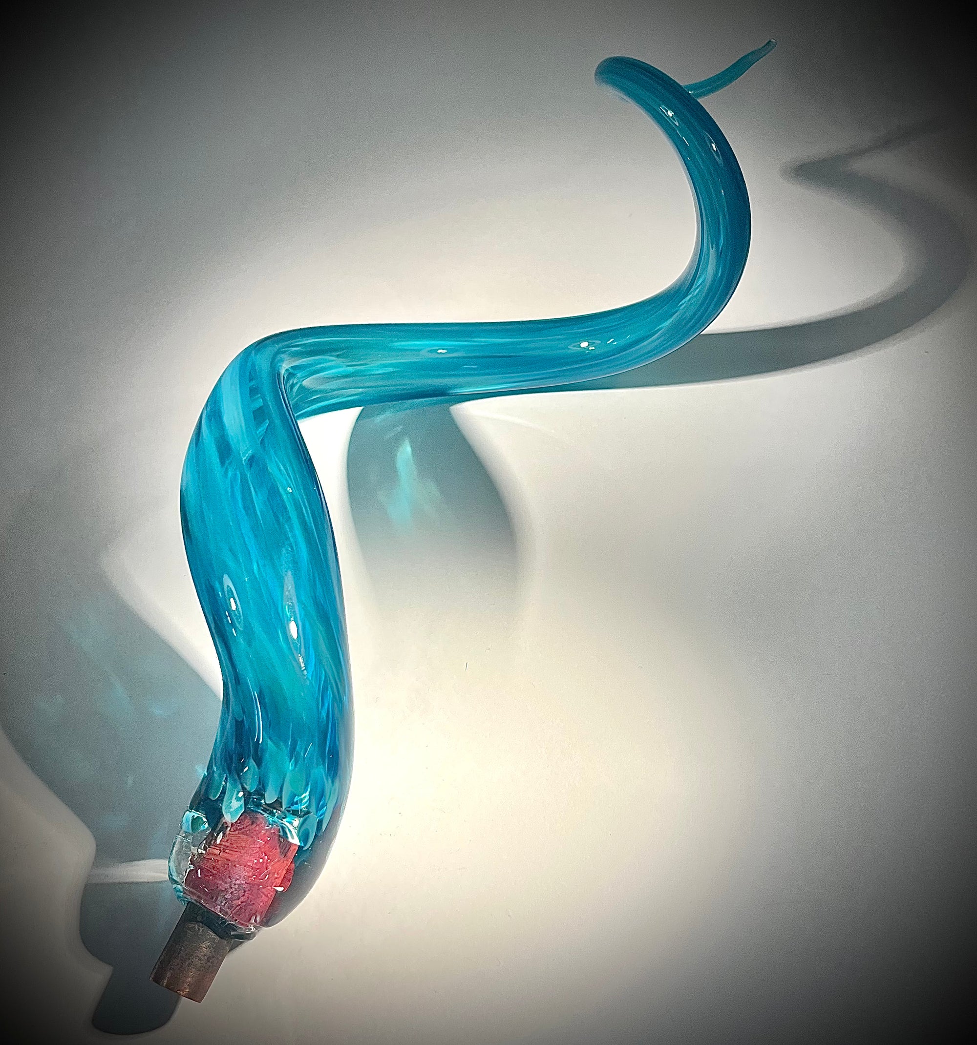 Large Teal Yard Stake