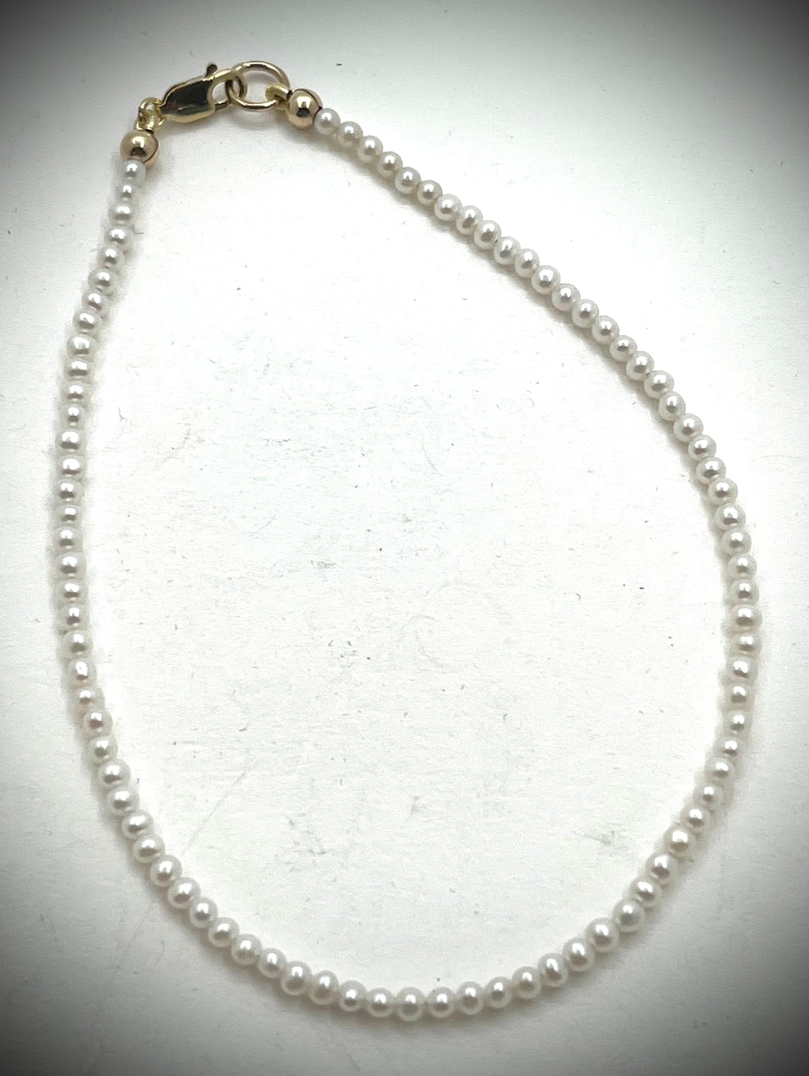 Pearl Dedication/Christening Necklace