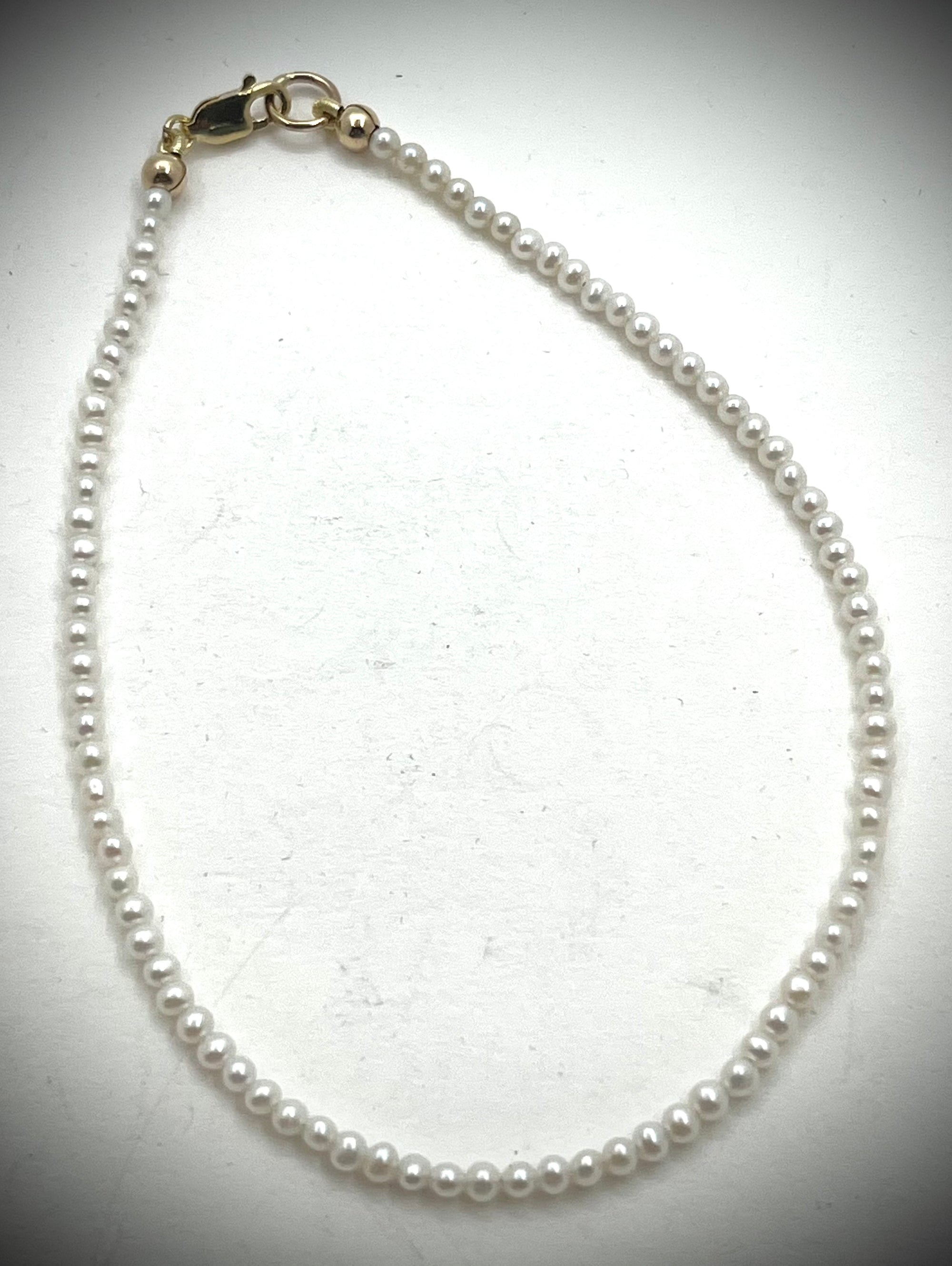 Pearl Dedication/Christening Necklace