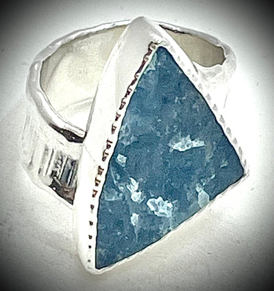 Dark Aquamarine Ring