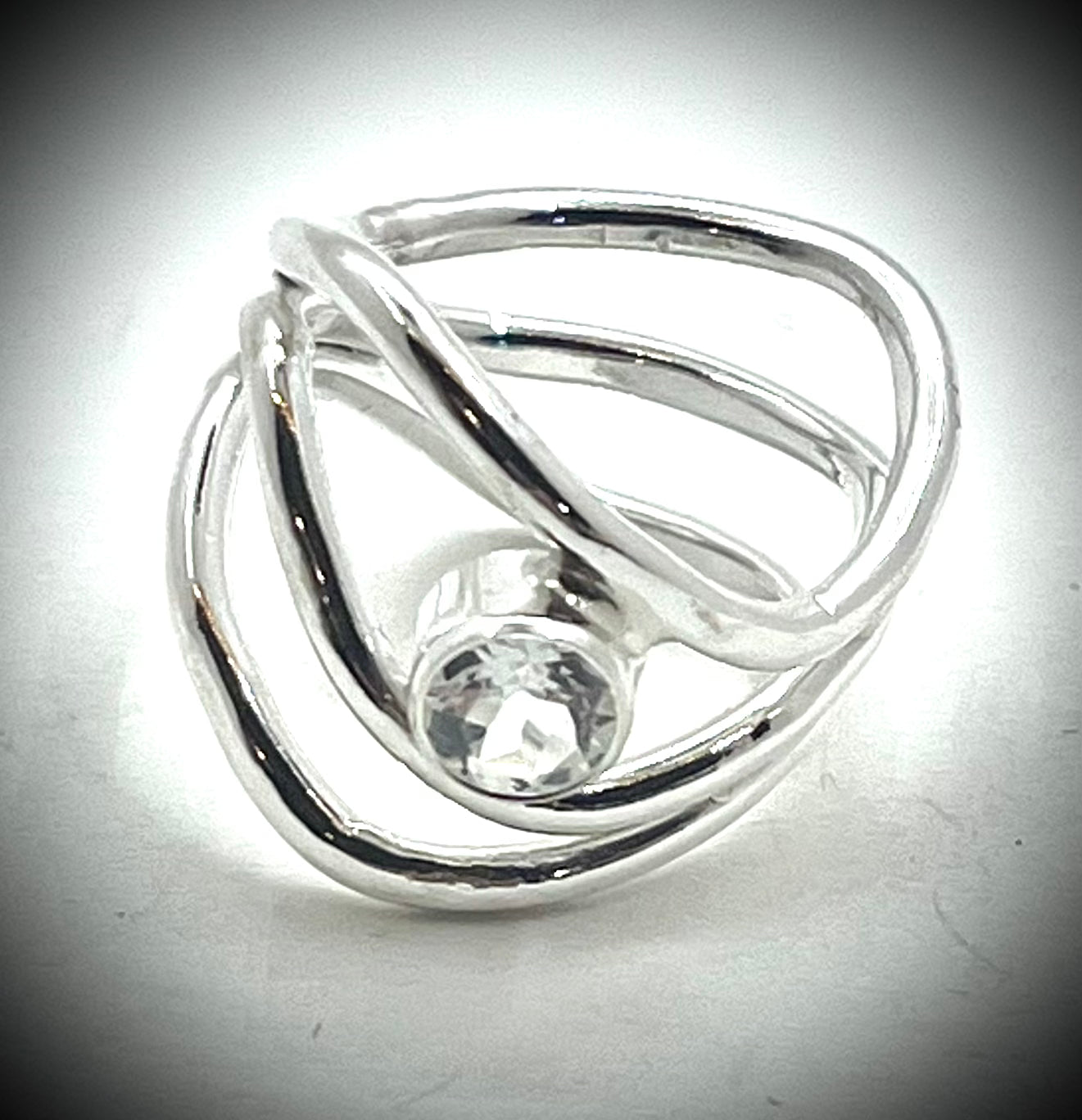 Silver Topaz Nadja Ring