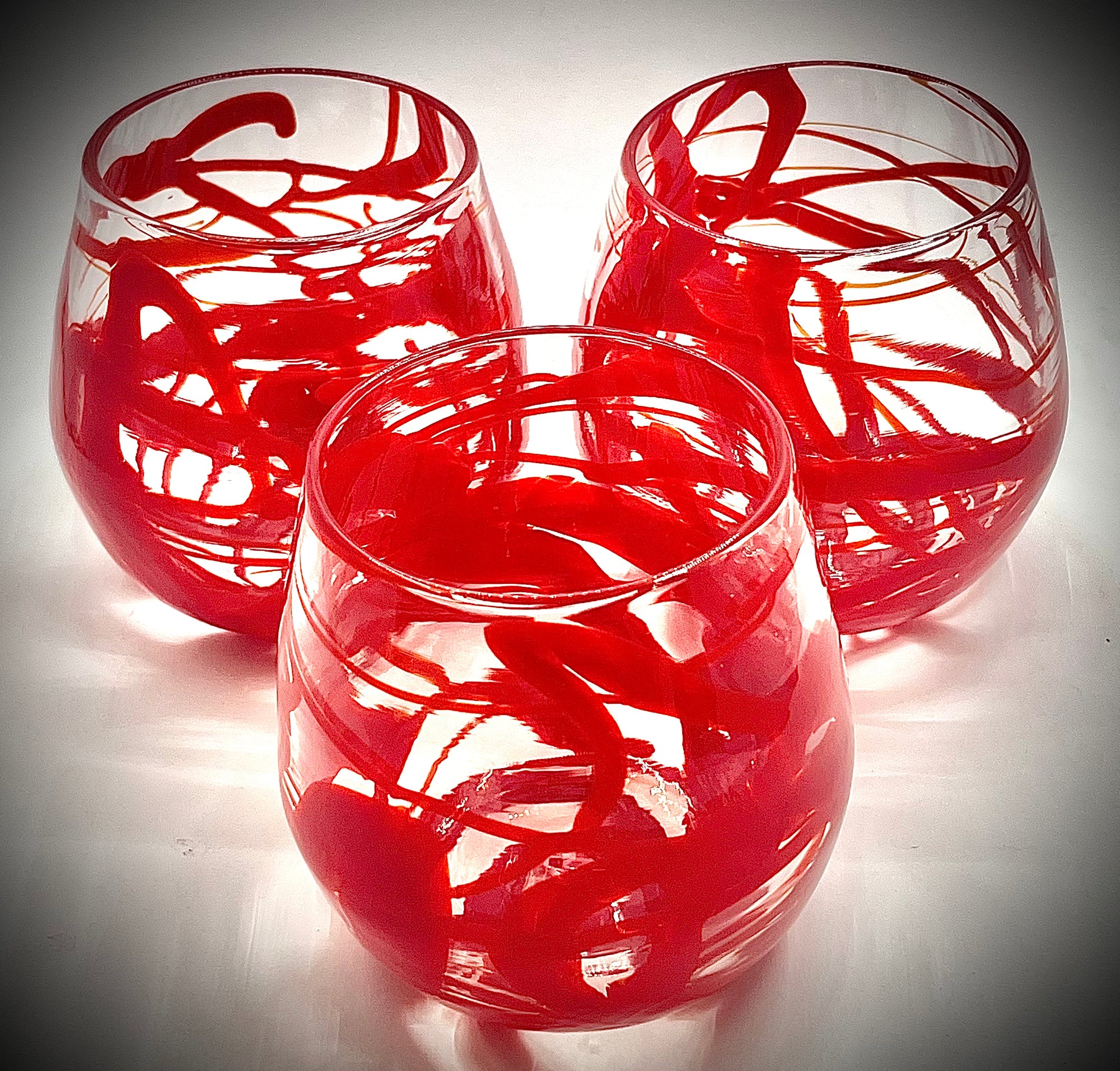 Red Zizzle Wine Tumbler