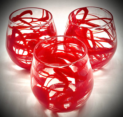 Red Zizzle Wine Tumbler