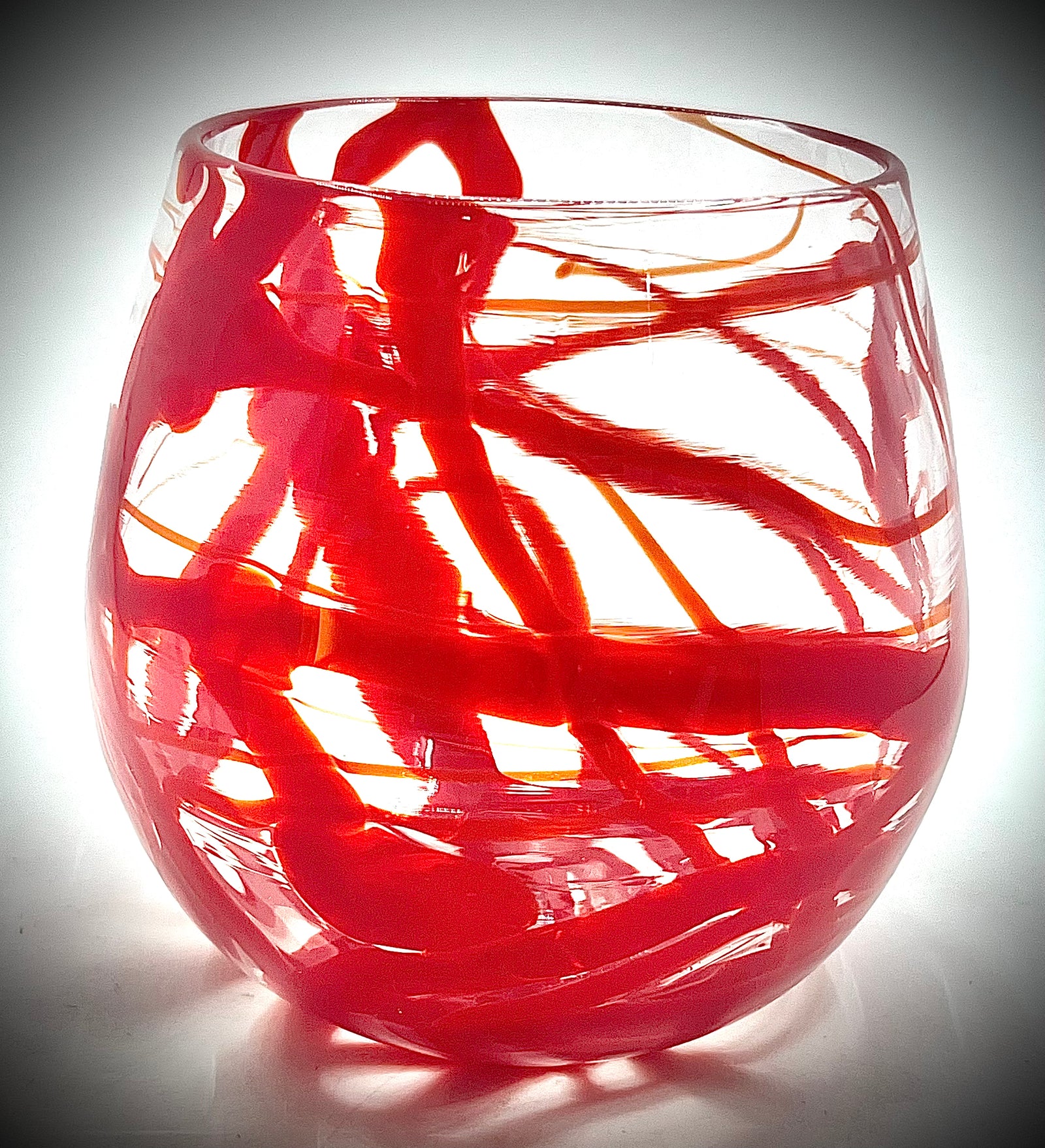 Red Zizzle Wine Tumbler