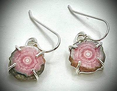 Rhodochrosite Earrings