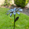 Large Hand Forged Iron Flower