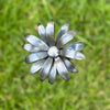 Small Hand Forged Iron Flower