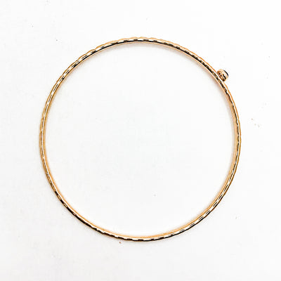 Linear Hammer Bangle