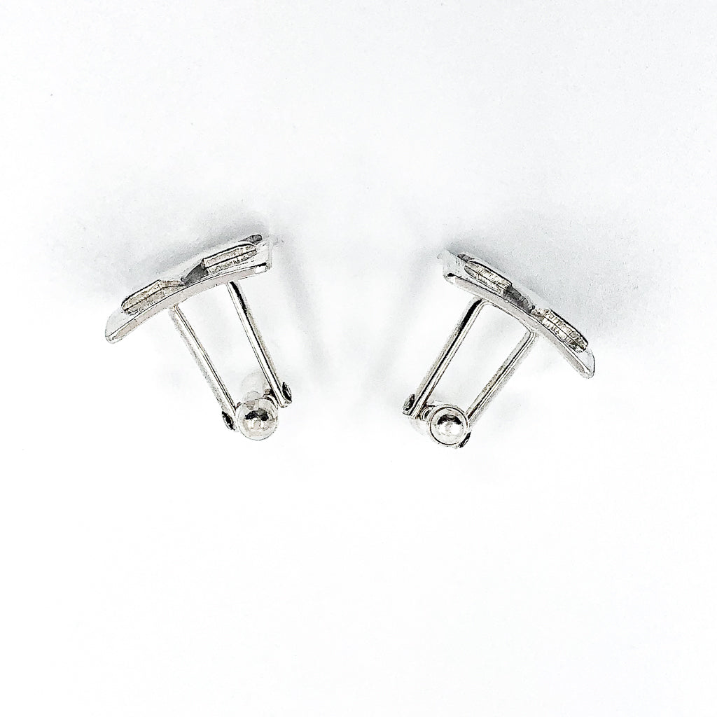 Sterling Star of David Cuff Links