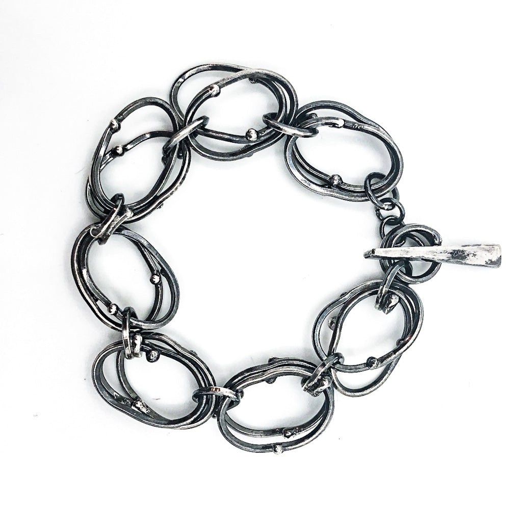 Sterling Around Again Bracelet