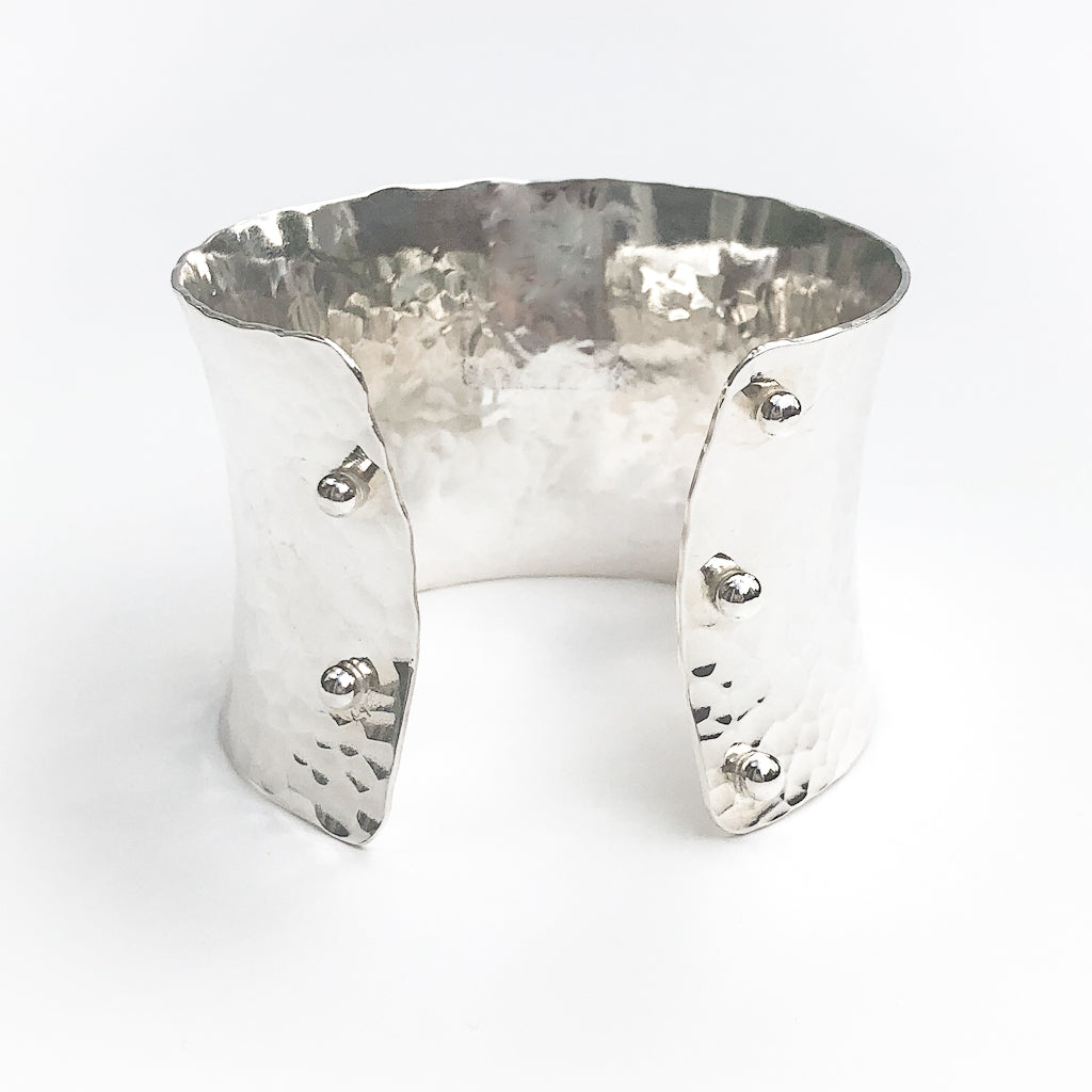 back view of 3/4" Anti Clastic Cuff by Judie Raiford