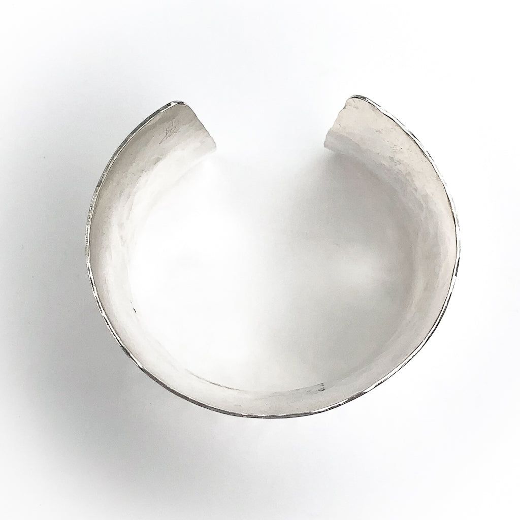 flat lay view of 3/4" Anti Clastic Cuff by Judie Raiford